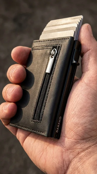 Darako Wallet in everyday use
