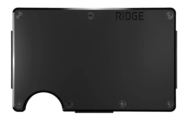 Ridge Wallet Aluminium